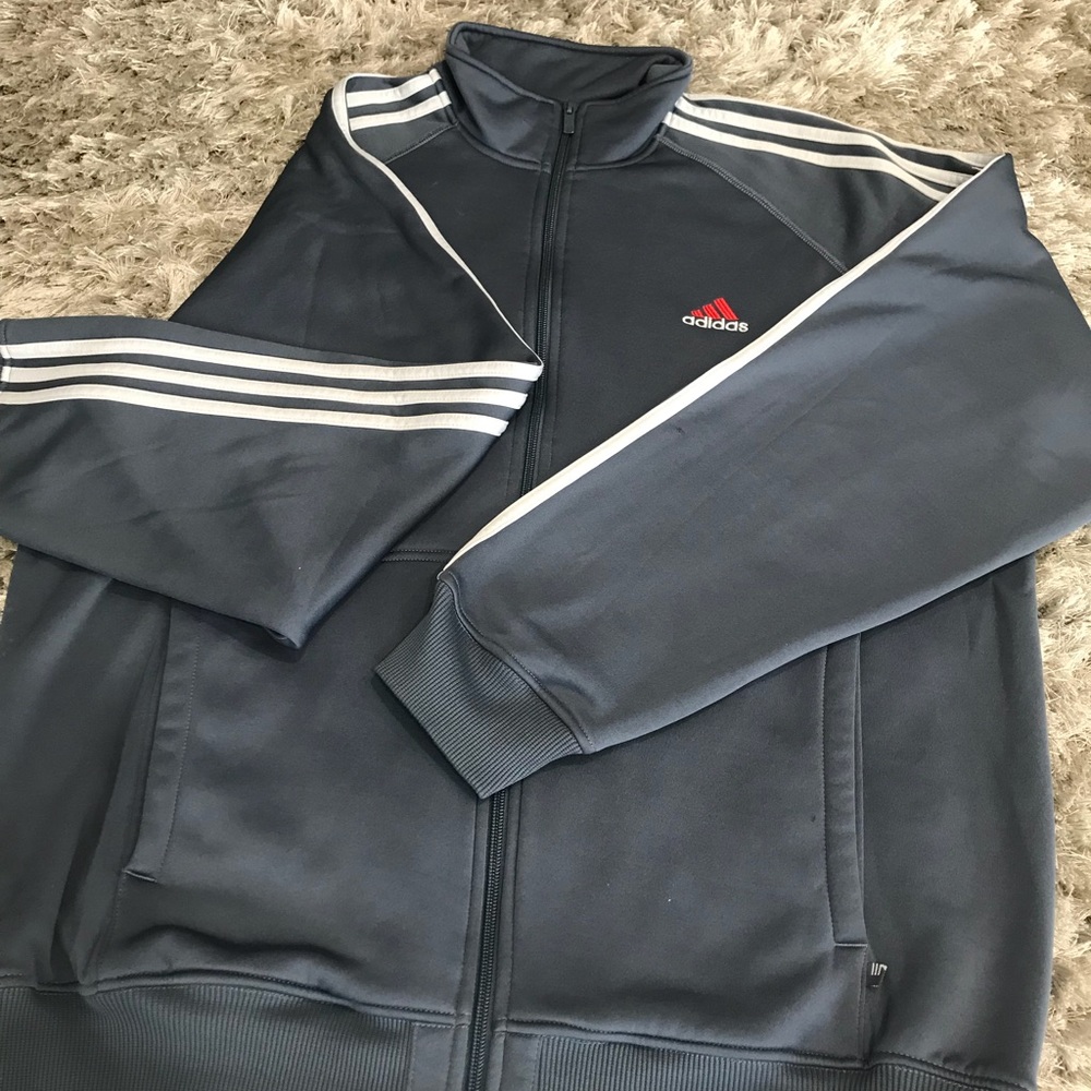 Adidas Grey Jacket SIZE 42/44 EUR